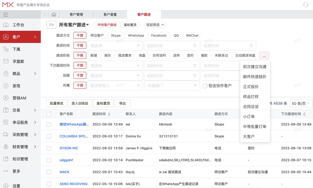 外貿(mào)行業(yè)客戶管理辦法「全方位客戶管理系統(tǒng)介紹」(圖1)