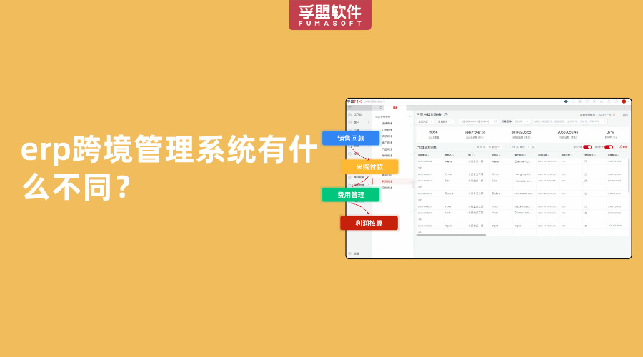 erp跨境管理系統(tǒng)有什么不同？