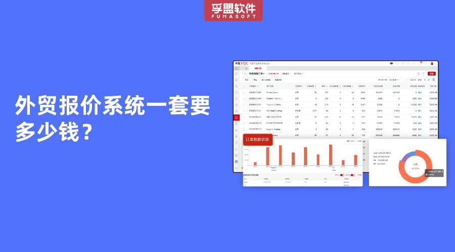 外貿(mào)報(bào)價(jià)系統(tǒng)一套要多少錢？